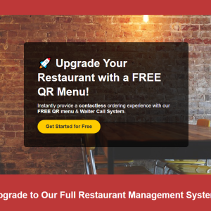 FoodyMe – Advanced Restaurant Management Software QR Menu Ordering, Smart Inventory & Table Booking Efficient POS System Integration