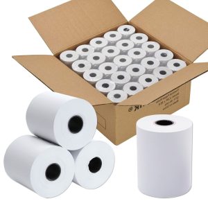 High-quality thermal roll paper for POS machines, receipts, and billing. Smooth printing, long-lasting, and jam-free performance. Shop now