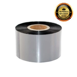 55mm x 300m Premium Wax Ribbon for thermal printers